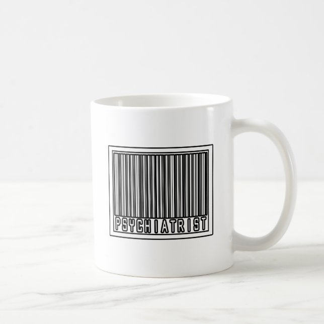 Mug Psychiatre Barcode (Droite)