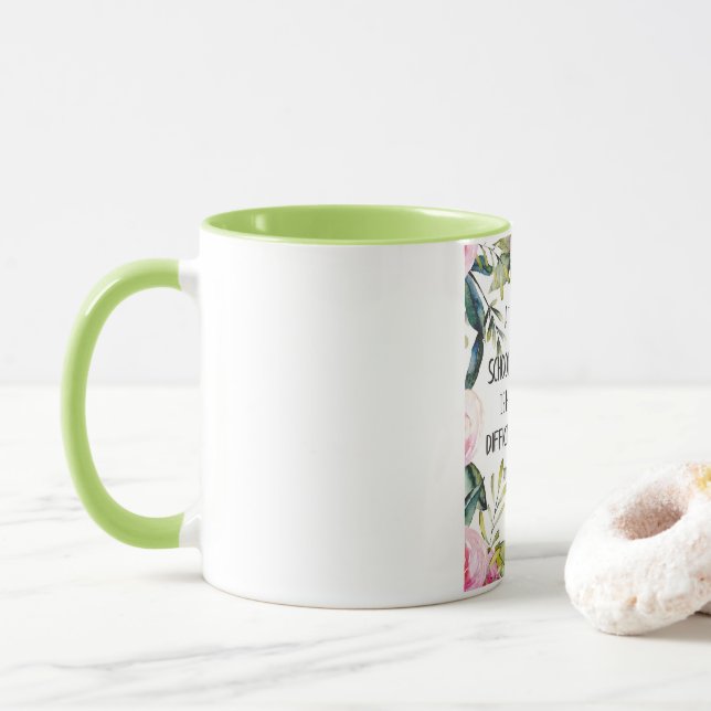 Mug Psychologue scolaire Décor de bureau Appréciation  (Avec donut)
