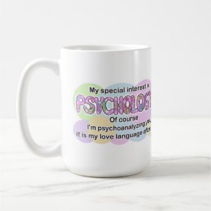 Mug, Psychology Love Language (ADHD, Autistic) Coffee Mug