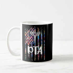 Mug Pta Therapist American Flag Physical Therapy Assis