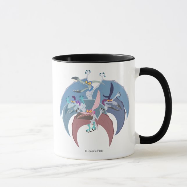 Mug Pterodactyle Groupe Pile (Droite)