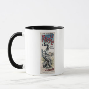 Mug Publicité par affichage "La Terre" par Emile Zola,