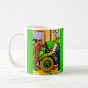 Mug Publicité pour pneus Kelly Springfield 1924