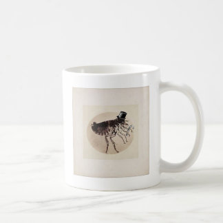 Mug Puce de casquette supérieur et de canne