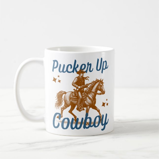 Mug Pucker up cowboy (Gauche)