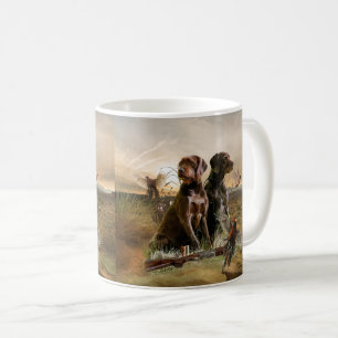 Mug Pudelpointers, Chasse faisan