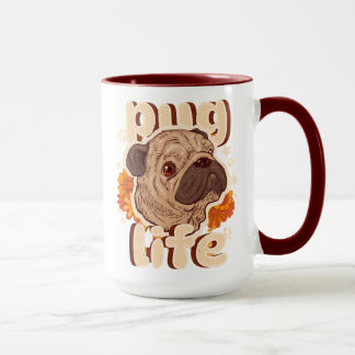 Mug Pug life for pug lovers 
