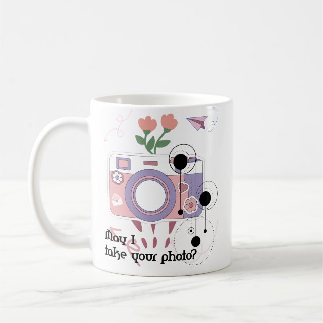 Mug Puis-je prendre votre photo ? (Gauche)