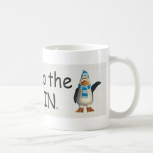 Mug Puissance de PIÈCE EN T au pingouin