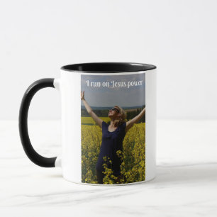 Mug Puissance drôle de Jésus