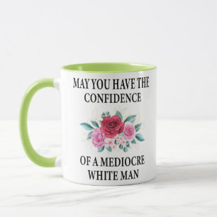 Mug Puissiez-vous avoir confiance en un Blanc médiocr