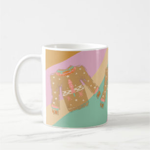 Mug Pull Ugly Noël Groovy Spirale Colorée