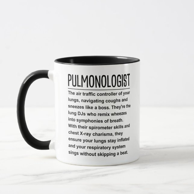 Mug Pulmonologue (Gauche)