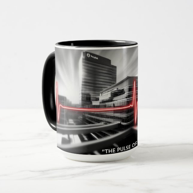 Mug Pulse of Life : Là où la médecine rencontre les ba (Devant gauche)