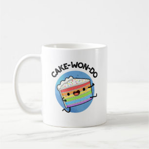 Mug Pun de gâteau à faire amusant Taekwondo