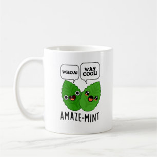 Mug Pun Feuille à menthe amusante