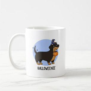 Mug Pun Halloween Chien Saucisse Drôle 