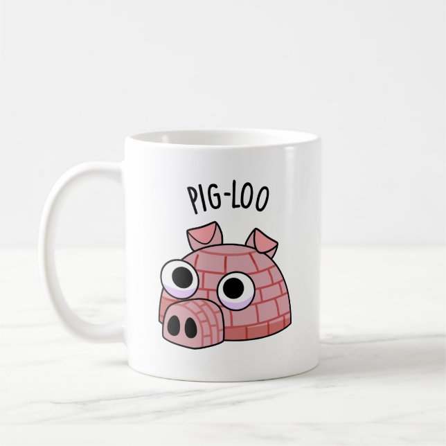 Mug Pun Igloo Drôle De Pig-loo (Gauche)