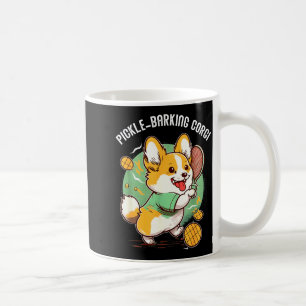 Mug Punaiserie de pickleball drôle de corgi pour pickl
