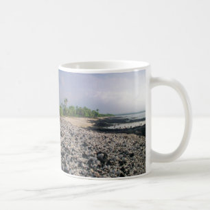 Mug PunaluGu Plage de sable noir Hawaii Big Island