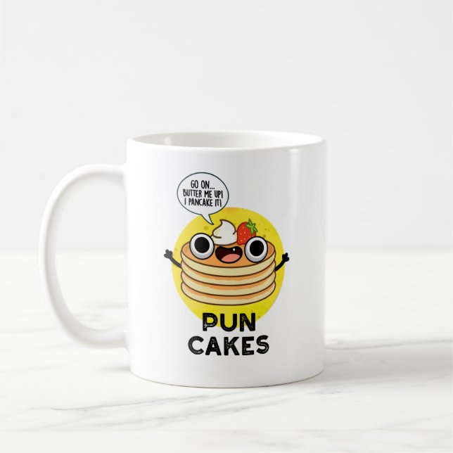 Mug Puncakes Drôle Pancake Pun (Gauche)