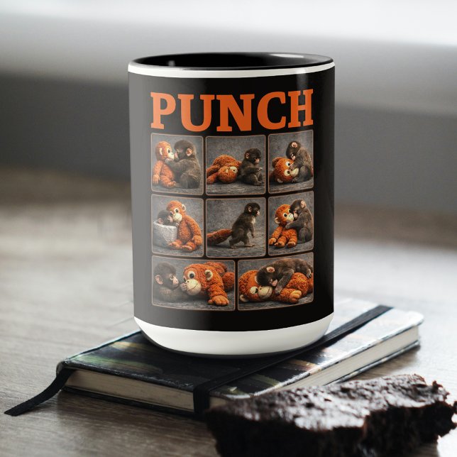 Mug Punch Bébé Singe (Créateur téléchargé)