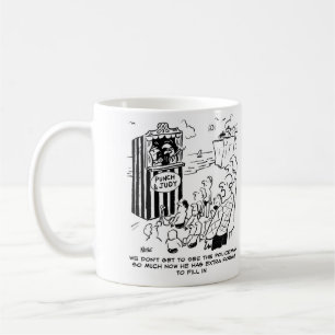Mug Punch & Judy Show Policeman Missing