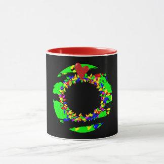 Mug Punk Christmas wreath