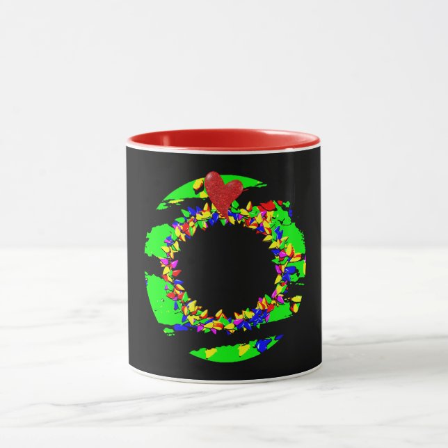Mug Punk Christmas wreath (Centre)