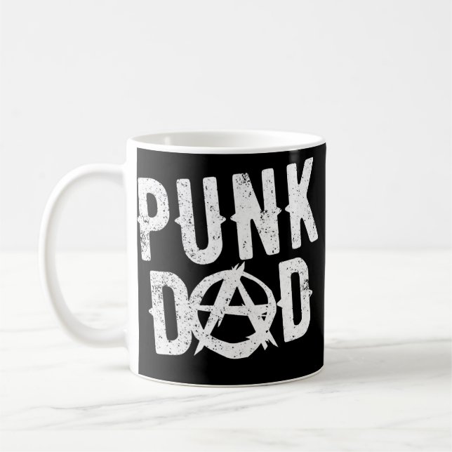 Mug Punk Dad Punk Rock Is Not Dead Anarchy Misfit (Gauche)