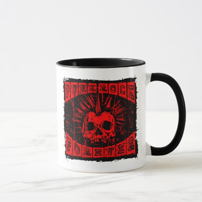 Mug punk rock pour toujours (Droite)