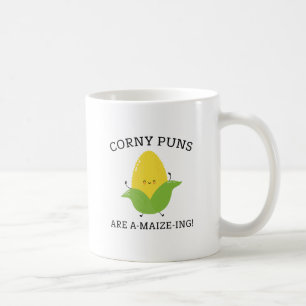 Mug Puns Corny
