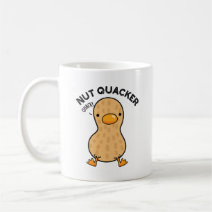 Mug Puns d'arachide amusants Quacker de noix