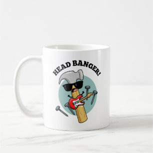 Mug Puns de musique drôle de Head Banger