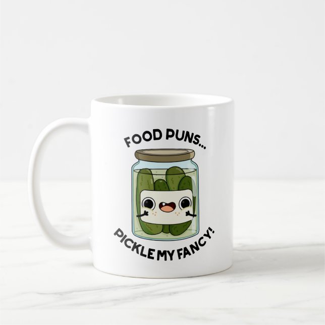 Mug Puns De Nourriture Picker Mon Fancy Amusant Pun De (Gauche)