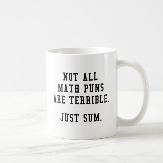 Mug Puns mathématiques (Droite)