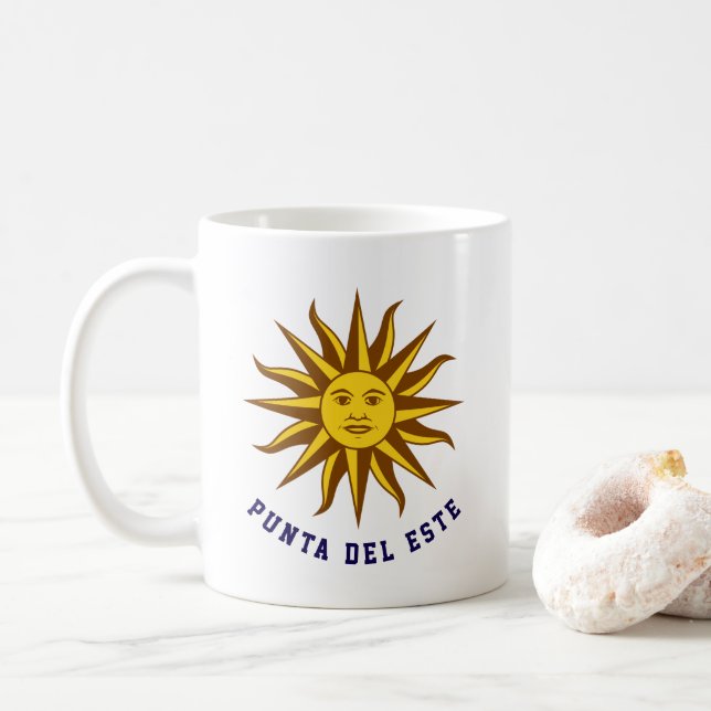 Mug Punta del Este, Uruguay (Avec donut)