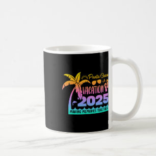 Mug Punta Vacation Cana 2025 Créer des souvenirs ensem