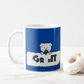 Mug Puppy Grit mâcher la lettre R