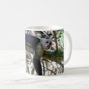 Mug Pura vida pour singe capucin à tête blanche
