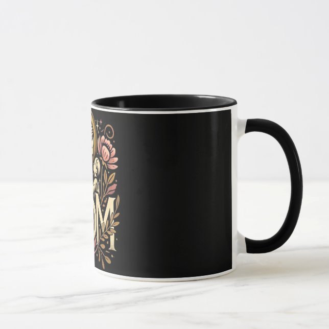 Mug Pure Amour - Une Mère Touche & Chaleur (Droite)
