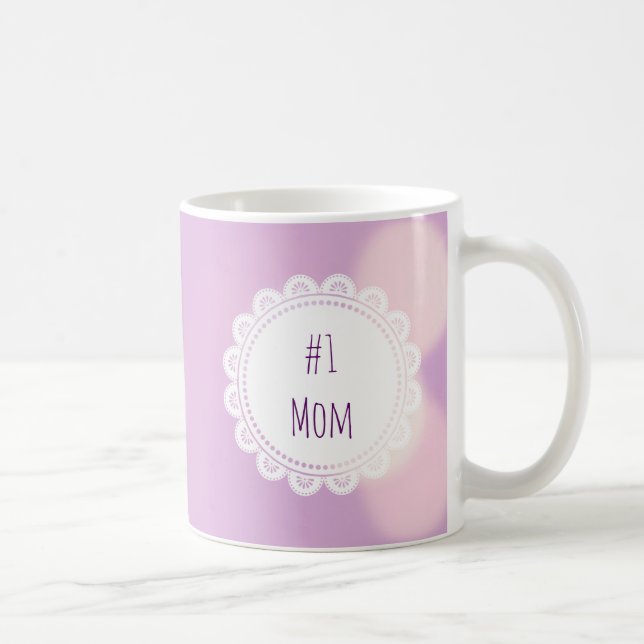 Mug Purple #1 Maman Fête des mères (Droite)