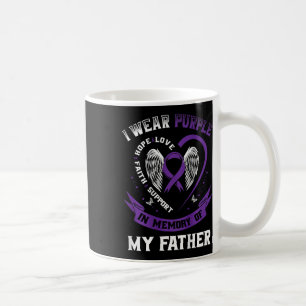 Mug Purple En Mémoire Du Père Papa Cancer Pancréatique