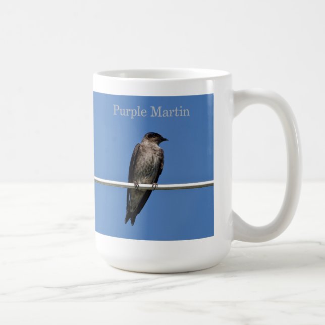 Mug, Purple Martin Coffee Mug (Right)