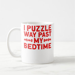 Mug Puzzle amusant pour hommes et femmes Pièce de puzz