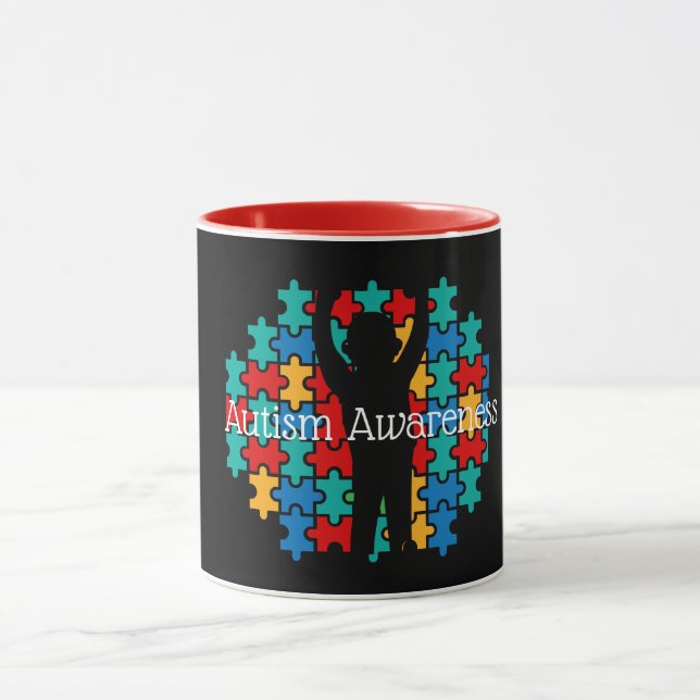 Mug Puzzle de l'autisme  (Centre)