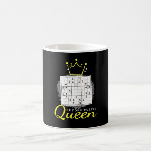 Mug Puzzle de Sudoku, énigme de la reine au Japon Nerd