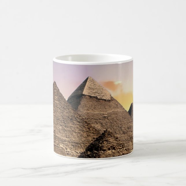 Mug Pyramides Sphinx Égypte ancienne Pharaon Khoufou D (Centre)