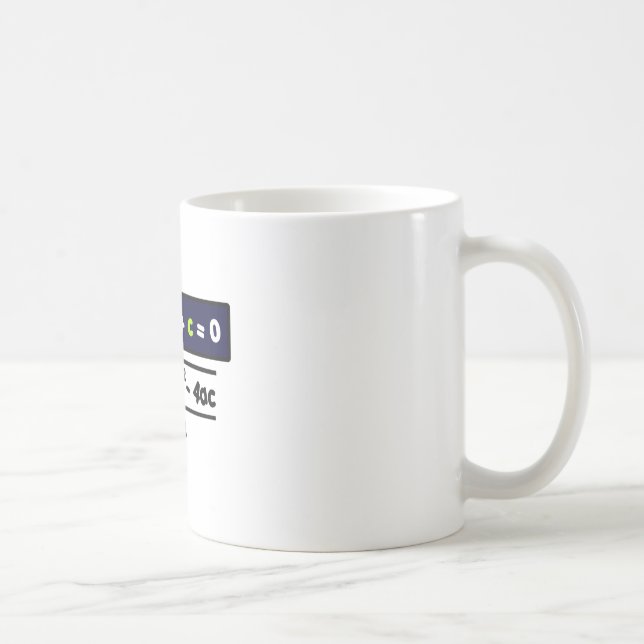 Mug Quadratic equation (Droite)