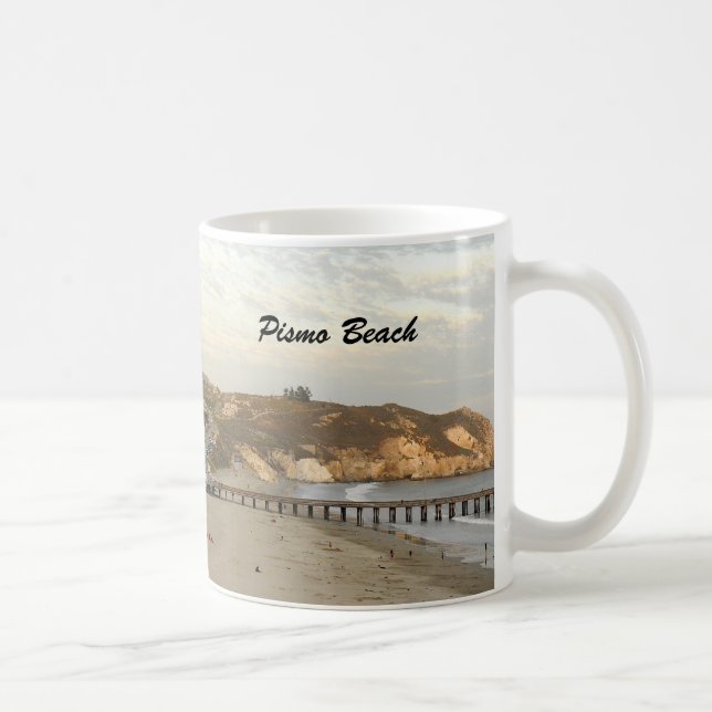Mug Quai à Pismo Beach Californie Photo de voyage (Droite)
